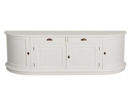 Chest of drawers Brighton 4 doors + 2 drawers white