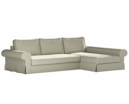 Backabro sofa Bed with Chaise Longue Cover