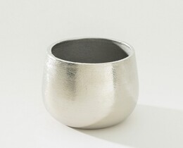 Cover pot aluminium Argen II 14x13 cm