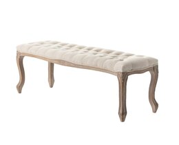 Bench Isacco cream 114x38x48cm