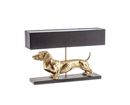 Table lamp Gold Dog 48cm