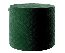Quilted Barrel Pouffe