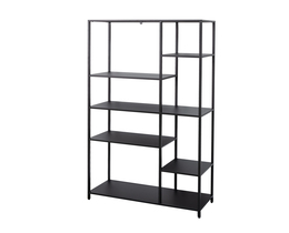 Bookcase with with shelves Ivar 80x30x165cm
