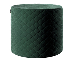 Quilted Barrel Pouffe