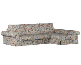 Backabro sofa Bed with Chaise Longue Cover