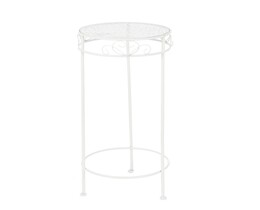 Plant stand Daisy 70cm white
