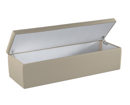 Chest upholstered