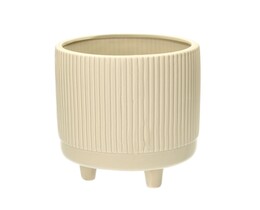 Cover pot for flower pot Tres 22cm beige