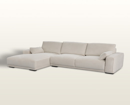 Sofa Silkeborg crème white left