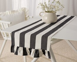 Table Runner with Frill 40x160 cm