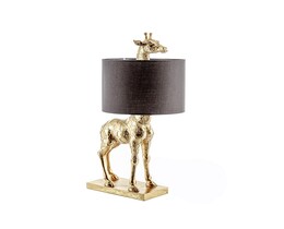 Table lamp Gold Giraffe 70cm