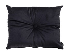 Square Velvet Cushion with Button
