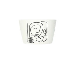 Cover for flower pot Face and 8cm