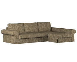 Backabro sofa Bed with Chaise Longue Cover