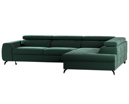 Corner sofa extendable Leo