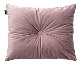 Square Velvet Cushion with Button