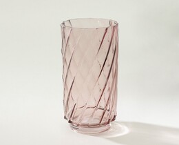 Wazon szklany Heather II 13x30 cm