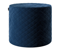 Quilted Barrel Pouffe