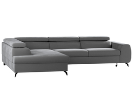 Corner sofa extendable Leo