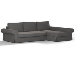 Backabro sofa Bed with Chaise Longue Cover