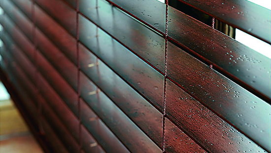 Wooden blinds