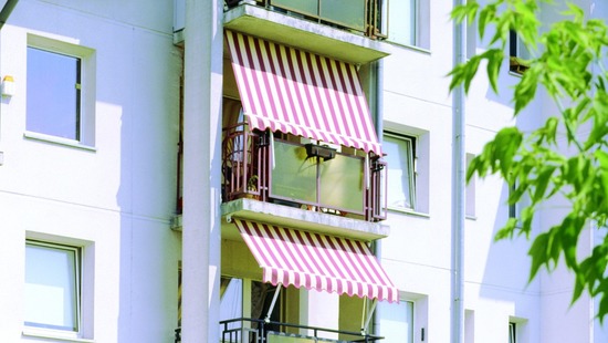 
										Balcony awnings
																						