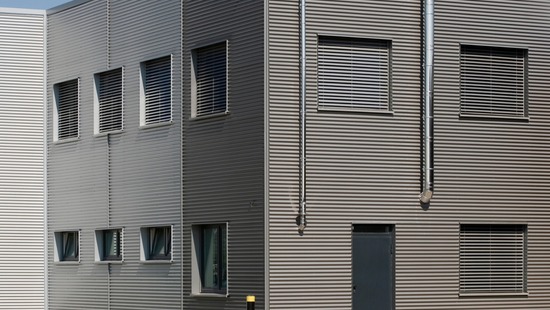 
										External facade blinds
																						