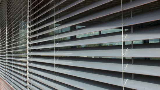 
										External facade blinds
																						