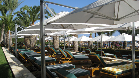 
										Garden parasols
																						