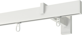 Curtain rod end cap