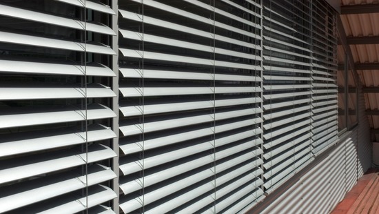 
										External facade blinds
																						