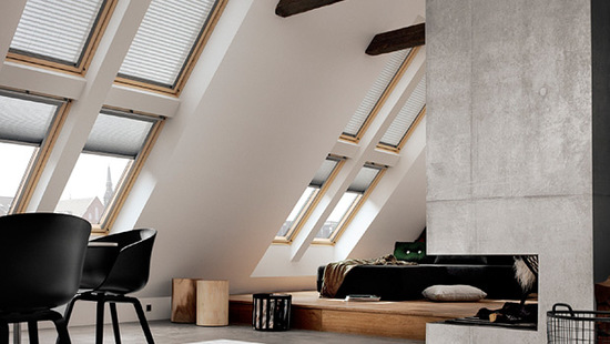 VELUX Pleated Blinds