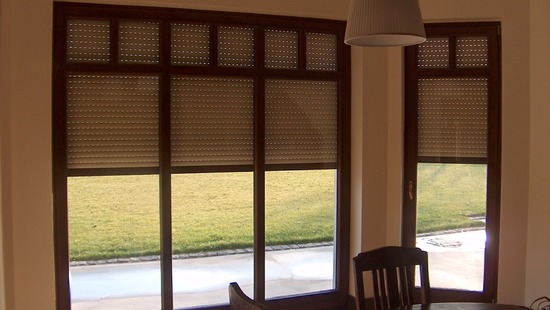 
																					Security shutter from inside
																						