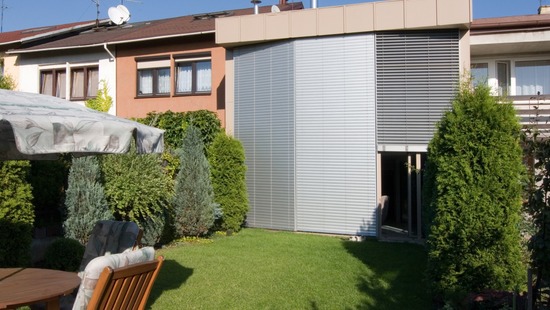 
										External facade blinds
																						