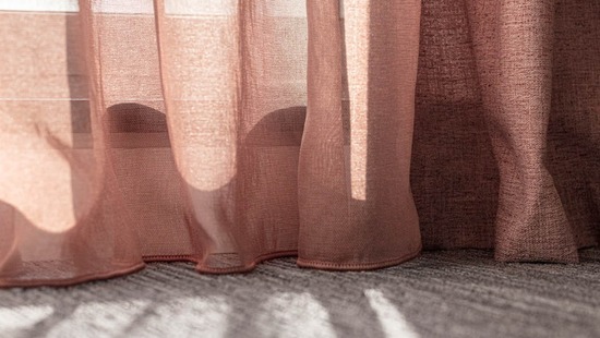 
												Curtains for tubular curtain rods
																										