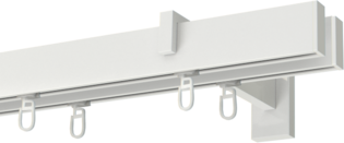 Curtain rod end cap