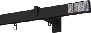 Curtain pole Boss Cristal