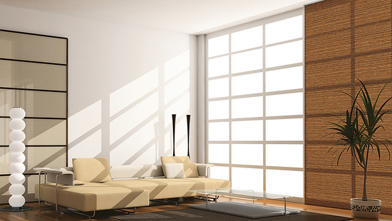 Fabric interior blinds