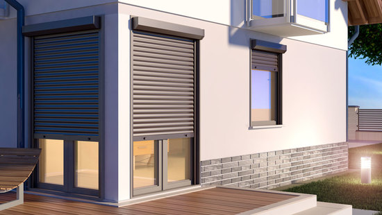 
																					Roller shutter in 3D render
																						