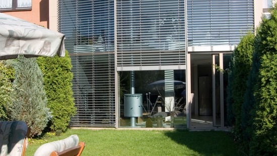 
										External facade blinds
																						