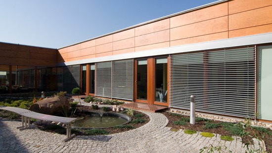 
										External facade blinds
																						