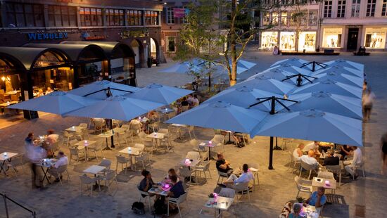 
										Garden parasols
																						