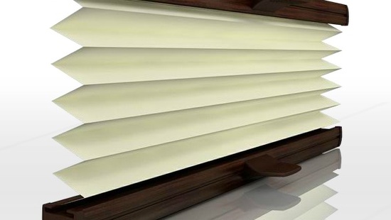 
										Pleated blinds
																						