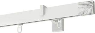 Curtain pole Ava marble