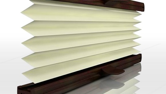 
										Pleated blinds
																						