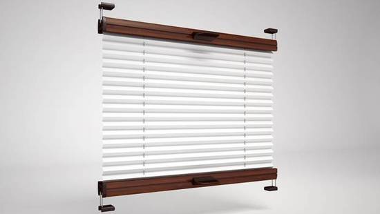 
												Pleated blinds
																										