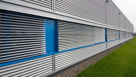 
										External facade blinds
																						