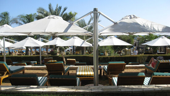 
										Garden parasols
																						