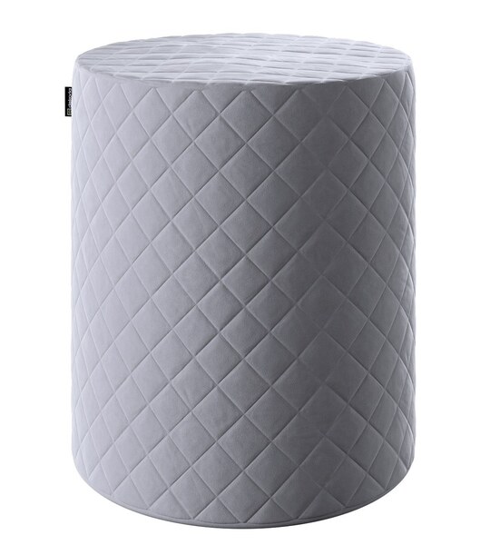 Quilted Barrel Pouffe