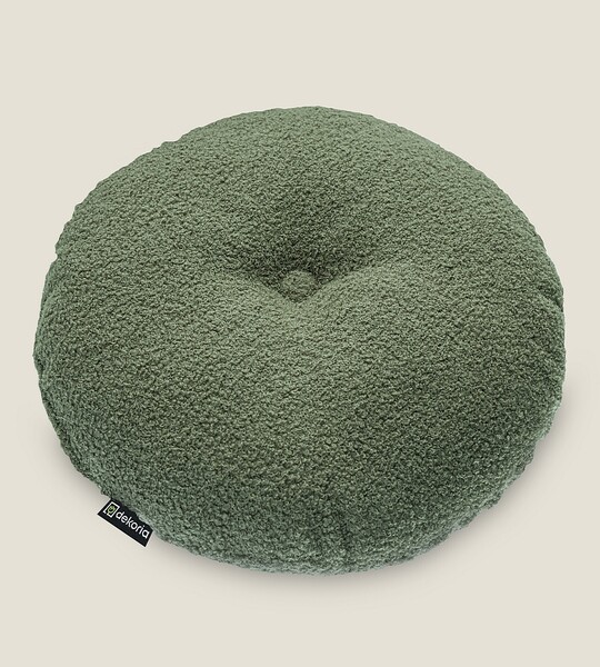 Round Cushion with Button